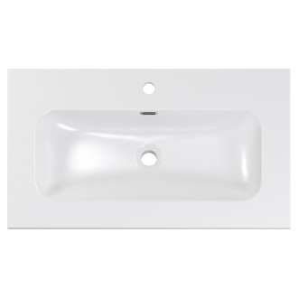 Comad FLY WHITE GLOSS UM 80-46 DP ( E-8073-80 ) Nábytkové umyvadlo 80 cm