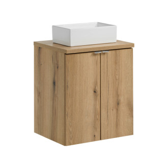 Comad SET-NOA B OAK 50CM D UN GAJA 35 SW Nábytková sestava 50 cm s deskou a umyvadlem