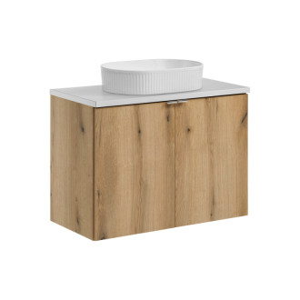 Comad SET-NOA B WHITE 80CM D UN BEYOND 5 WH Nábytková sestava 80 cm s deskou a umyvadlem