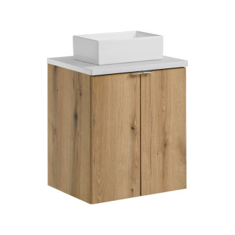 Comad SET-NOA B WHITE 50CM D UN GAJA 35 SW Nábytková zostava 50 cm s doskou a umývadlom