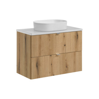 Comad SET-NOA B WHITE 80CM S UN BEYOND 5 WH Nábytková sestava 80 cm s deskou a umyvadlem