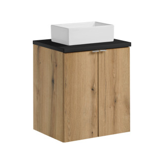 Comad SET-NOA B BLACK 50CM D UN GAJA 35 SW Nábytková sestava 50 cm s deskou a umyvadlem