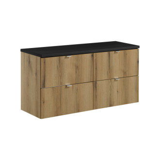 Comad SET-NOA B BLACK 120CM S Nábytková sestava 120 cm s deskou