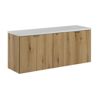 Comad SET-NOA B WHITE 140CM D Nábytková sestava 140 cm s deskou