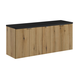 Comad SET-NOA B BLACK 140CM D Nábytková sestava 140 cm s deskou