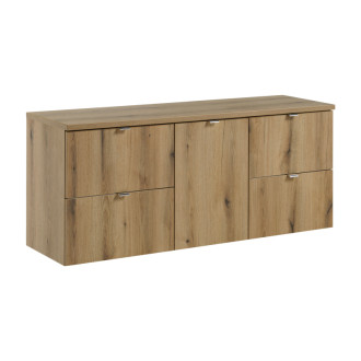 Comad SET-NOA B OAK 140CM S Nábytková sestava 140 cm s deskou