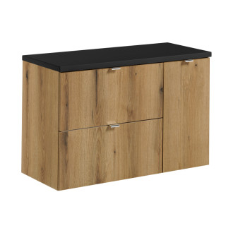 Comad SET-NOA B BLACK 90CM S Nábytková sestava 90 cm s deskou
