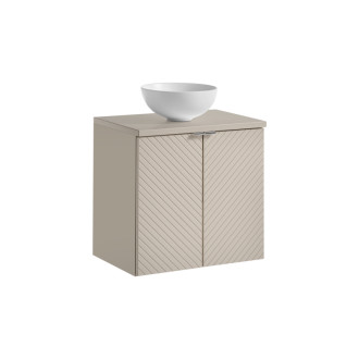 Comad SET-VIC B CASHMERE 60CM D UN DOMI MW Nábytková sestava 60 cm s deskou a umyvadlem