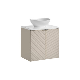 Comad SET-VIC B WHITE 60CM D UN LOLA GW Nábytková sestava 60 cm s deskou a umyvadlem Lola
