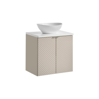 Comad SET-VIC B WHITE 60CM D UN LOLA GW Nábytková sestava 60 cm s deskou a umyvadlem Lola