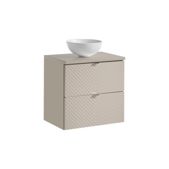 Comad SET-VIC B CASHMERE 60CM S UN DOMI MW Nábytková zostava 60 cm s doskou a umývadlom