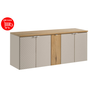 Comad SET-VIC B OAK 140CM D Nábytková sestava 140 cm s deskou