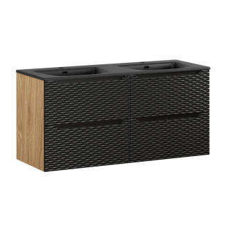 Comad SET-OCBL 120CM (2X60) S SKY BL Nábytková sestava 120 cm s nábytkovým umyvadlem SKY