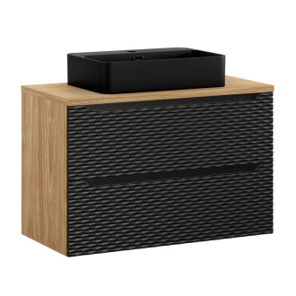 Comad SET-OCBL B 90CM S TRUST BL Nábytková sestava 90 cm s deskou a umyvadlem Trust