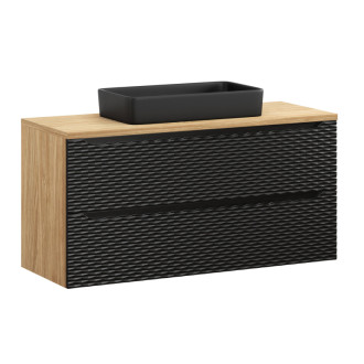 Comad SET-OCBL B 120CM S SLIM BL Nábytková sestava 120 cm s deskou a umyvadlem Slim