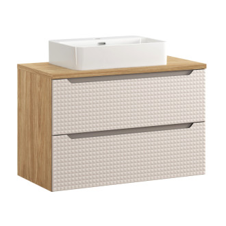 Comad SET-LXB B 90CM S UN TRUST WH Nábytková sestava 90 cm s deskou a umyvadlem Trust