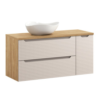 Comad SET-LXB B 90CM S UN CLOUD Nábytková sestava 90 cm s deskou a umyvadlem Cloud