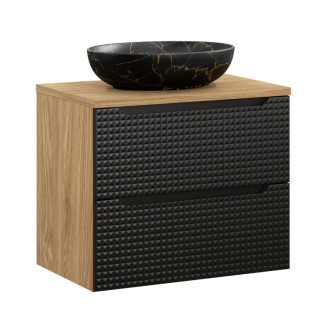 Comad SET-LXBL B 70CM S UN MONA Nábytková sestava 70 cm s deskou a umyvadlem Mona