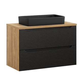 Comad SET-LXBL B 90CM S UN SLIM BL Nábytková sestava 90 cm s deskou a umyvadlem Slim