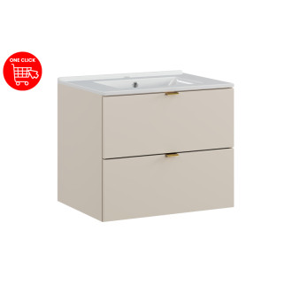 Comad SET-DC 60CM UM LAVA WH Nábytková sestava 60 cm s nábytkovým umyvadlem Lava