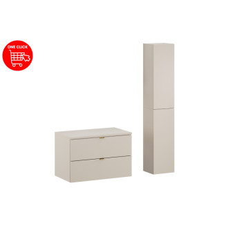 Comad SET-DC B 80CM HC Nábytková zostava 80 cm s doskou a vysokou skrinkou
