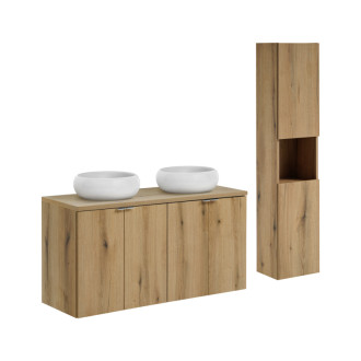 Comad SET-NOA B OAK 120CM D UN WIKI SW HC Nábytková sestava 120 cm
