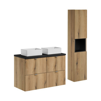 Comad SET-NOA B BLACK 100CM S UN GAJA SW HC Nábytková sestava 100 cm
