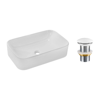 Comad SET-KATI60 T201-3 Umyvadlová sada se zátkou Click-Clack