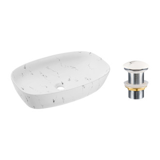 Comad SET-MEGI T201M-W13-3 Umyvadlová sada se zátkou Click-Clack