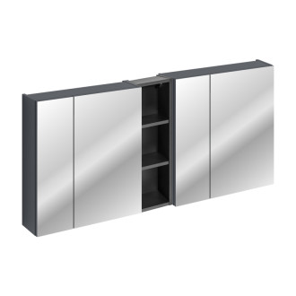 Comad SET-SFDB 140CM LU R Nábytková sestava 140 cm se 2 skříňkami se zrcadlem