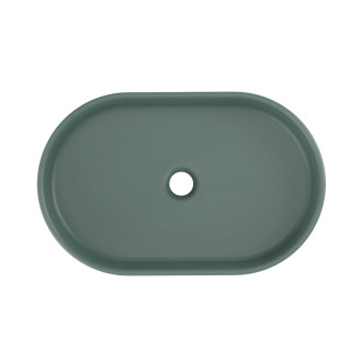 Comad RIVER 2 FOREST GREEN MATT UN 55 (E-6594) Nábytkové umývadlo na dosku