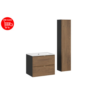 Comad SET-TC 60CM UM SKY HC Nábytková sestava 60 cm s umyvadlem SKY a vysokou skříňkou