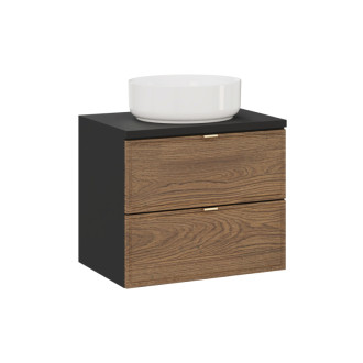 Comad SET-TC B BLACK 60CM UN MAJA Nábytková sestava 60 cm s deskou a umyvadlem Maja