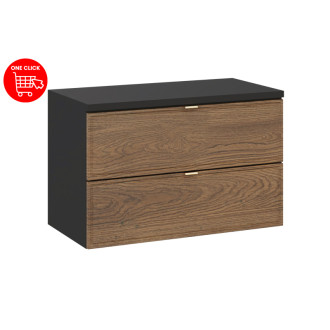 Comad SET-TC B BLACK 80CM Nábytková sestava 80 cm s deskou