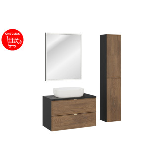 Comad SET-TC B BLACK 80CM UN SMILE 2SP Nábytková sestava 80 cm