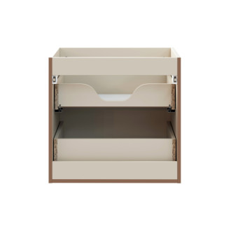 Comad DONNA SAND 82-60-46-2S Skříňka pod umyvadlo 60 cm 2 zásuvky