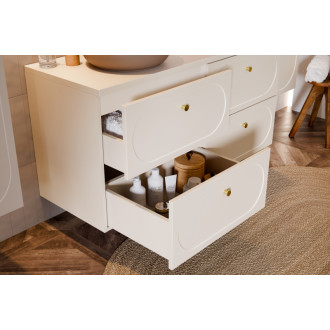 Comad DONNA SAND 82-60-46-2S Skříňka pod umyvadlo 60 cm 2 zásuvky