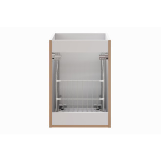 Comad ADEL WHITE 81-40-1DK Skrinka pod dosku 40 cm s košom na bielizeň