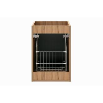 Comad ADEL OAK 81-40-1DK Skrinka pod dosku 40 cm s košom na bielizeň