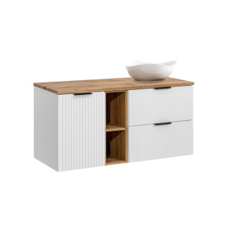 Comad SET-ADW B WOTAN 120CM UN CLOUD LB Nábytková sestava 120 cm s deskou a umyvadlem