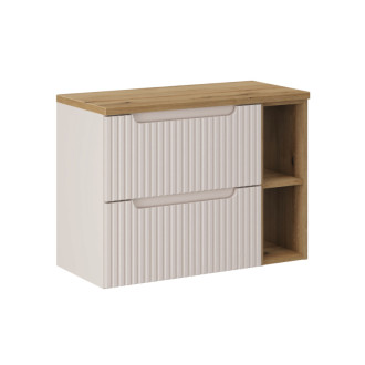 Comad SET-NOC B OAK 80CM LR Nábytková sestava 80 cm s deskou