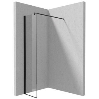 Deante Kerria Plus Walk-In, 30cm, nero KTS_N83P