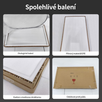 CERANO Koupelnové LED zrcadlo Cielo - 50x70 cm CER-476702
