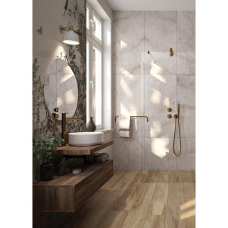 Deante Silia nástěnný držák na ručníky 615 mm, kartáčovaný bronz ADI_C621