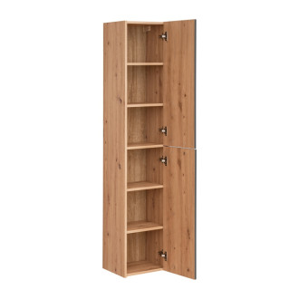 Comad MADERA GREY 800 FSC Vysoká skrinka 2 dvierka