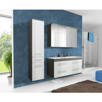 Comad COSMO 2 - 820 WHITE/AVOLA Skrinka pod umývadlo 60 cm 2 zásuvky