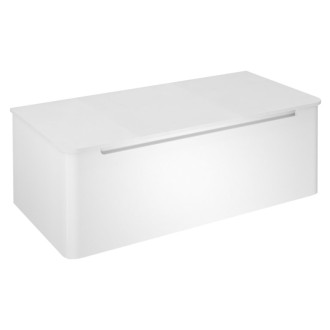 KERALA umývadlová skrinka 100x35x47, 5cm, 1x zásuvka, biela lesk