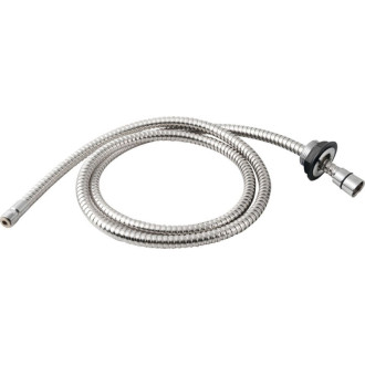 Sprchová průchodka na okraj vany včetně hadice  F1/2"-M3/8", kulatá, chrom 1205-04