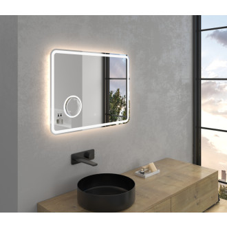 CERANO - Kúpeľňové LED zrkadlo Lucido - 100x70 cm