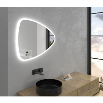 CERANO - Kúpeľňové LED zrkadlo Riflettore - 80x65 cm